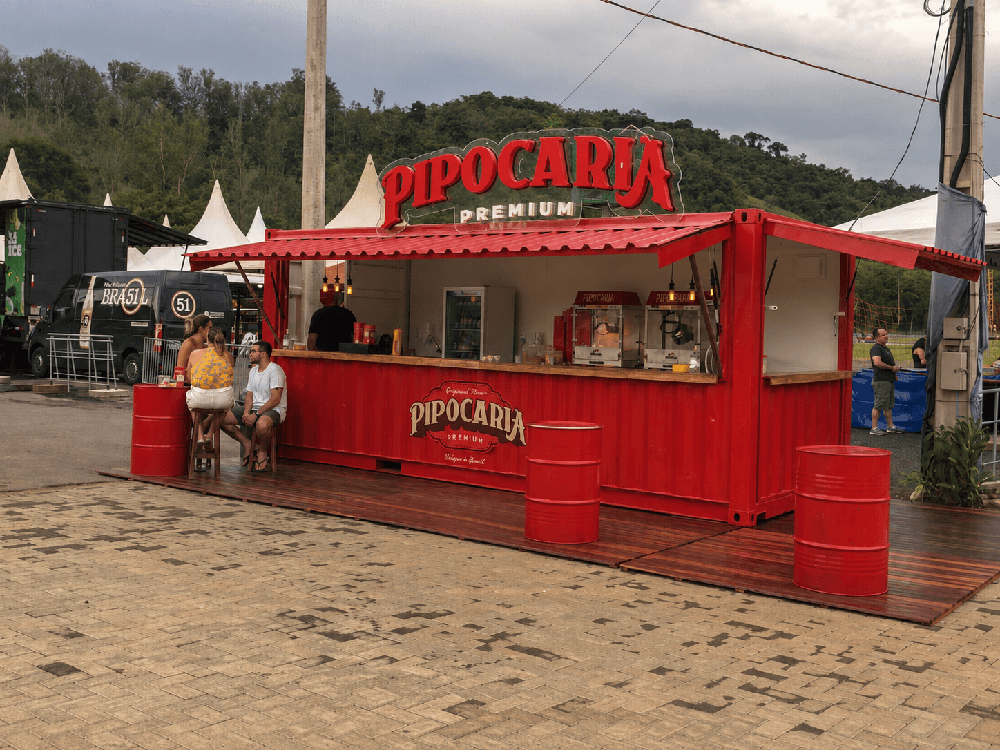Container Pipocaria em Container 20 pés — foto 1